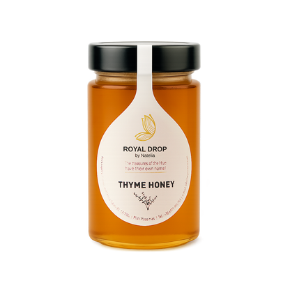 Miel de thym - Un miel aussi aromatique que les histoires racontées par le vent dans les montagnes du Péloponnèse