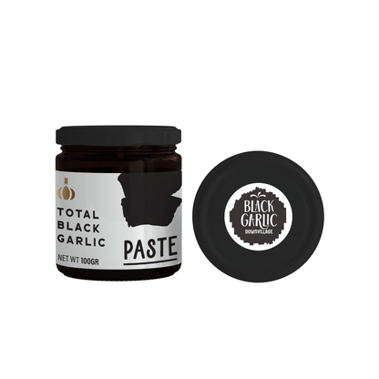 SCHWARZE KNOBLAUCHPASTE (FERMENTIERT) - Mild, süsslich und voller Kraft
